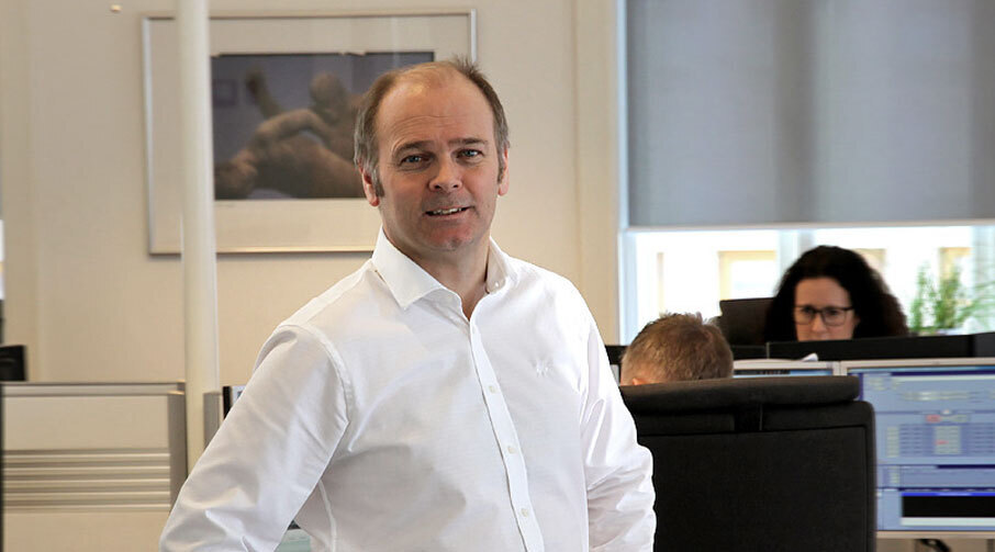 Trond Moldskred, leder for seksjon Kapitalforvaltning i Sparebanken Møre.